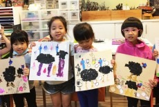 cuckoo art kids class lei king wan 4