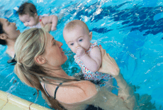 Harry Wright International Kids Swimming Swim Class baby and mother West Island School Pok Fu Lam