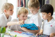 Hong Kong Academy students learning