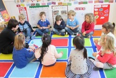 Woodland Beachside Pre-school Kids Kindergarten Class 