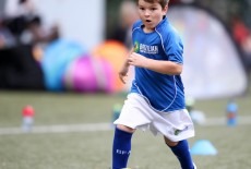 Tinytots Kids Soccer Class with Coach Happy Fun Play Football Discovery Bay Community Hall 