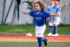 Tinytots Playing Football Kids Class Stanely Ho Sports Ground