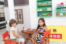 Woodland Pre-school Classroom children students happy Kennedy Town 